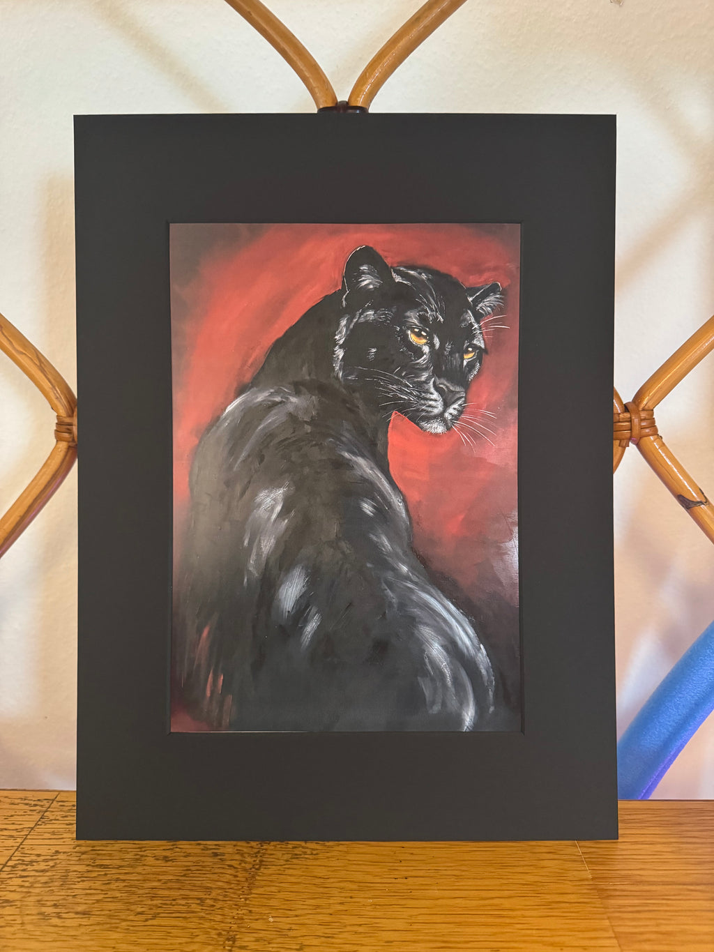 King of the Dark – Black Panther Art Print